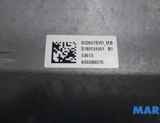 CITROËN C4 Picasso 2 generation (2013-2018) Блок управления двигателем 9666681180,9807502980,36448900,9806066880,S180123008,9804127280,1612375780,HW9666681180,9804067480,100742937,1610104480,1610454780 27523779