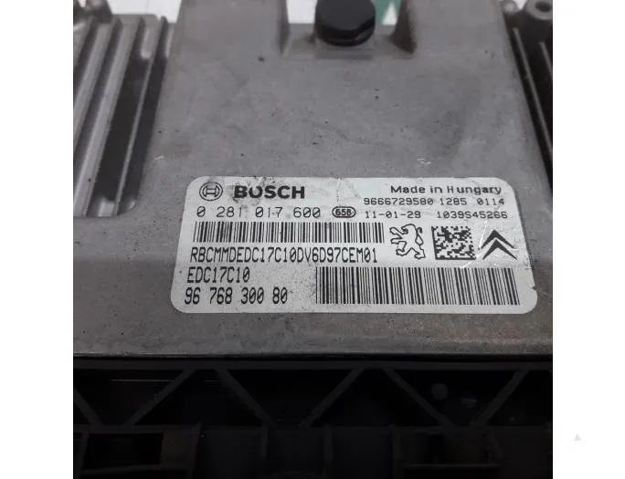 CITROËN C3 2 generation (2009-2016) Блок управления двигателем 9666729580,0281017600,9676830080,1039S45266 27655561