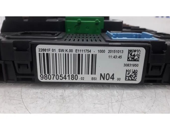 PEUGEOT 308 T9 (2013-2021) Блок управления двигателем 0281031043,9809478580,9806460480,1614103080,1611717580,9663123380,9807054180,30831950,1610807880 27658232