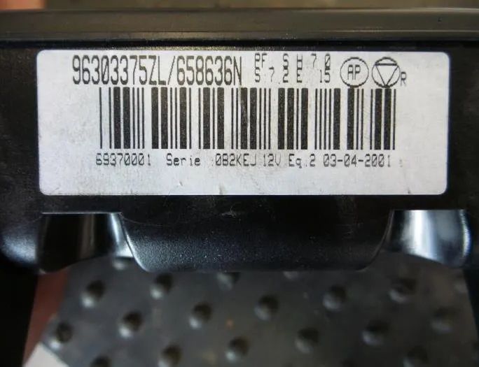 PEUGEOT 406 1 generation (1995-2004) Klimata kontroles modulis 96303375ZL,6451EZ 27741435