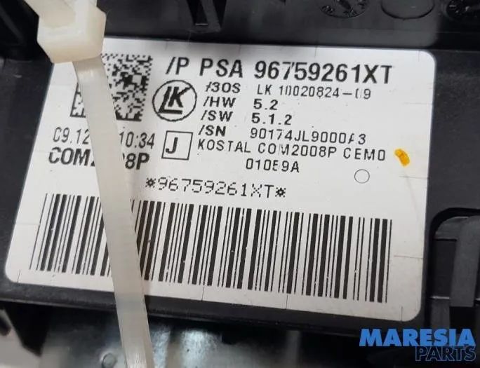 PEUGEOT 508 1 generation (2010-2020) Pagrieziena rādītāja mehānisms 98199434ZD,96759261XT,6243E1 27760987