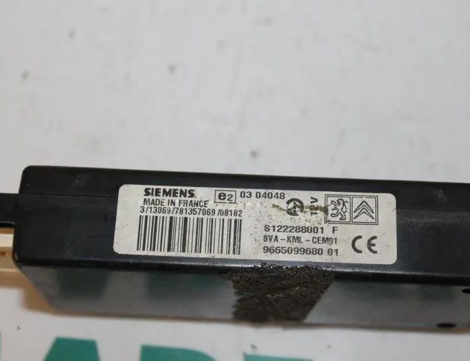 CITROËN C4 Picasso 1 generation (2006-2013) Блок управления 9665099680 27804996