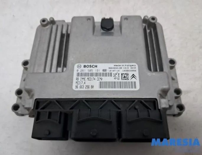 CITROËN DS3 1 generation (2010-2015) Motora vadības bloks 9663123380,9666951980,657077,9666325680,6580YJ 31390128