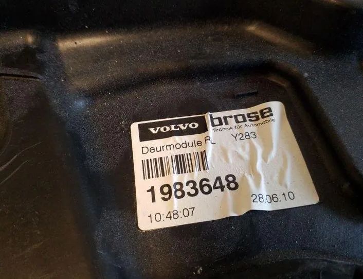 VOLVO S60 2 generation (2010-2020) Rear Right Door Window Regulator 30784312,964290100 26153812