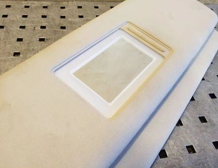 VOLKSWAGEN Touareg 2 generation (2010-2018) Left Side Sun Visor 7P0857551 26159439