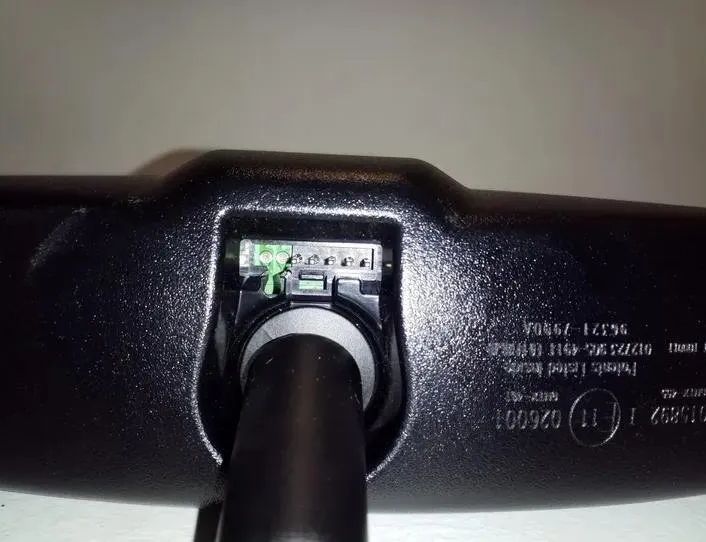 NISSAN Qashqai 2 generation (2013-2023) Interior Rear View Mirror 963217990A,E11015892,E11026001 26229981