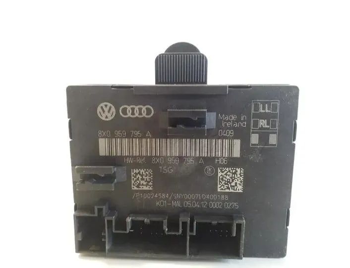 AUDI Q3 8U (2011-2020) Rear Left Door Control Unit 8X0959795A 26230726