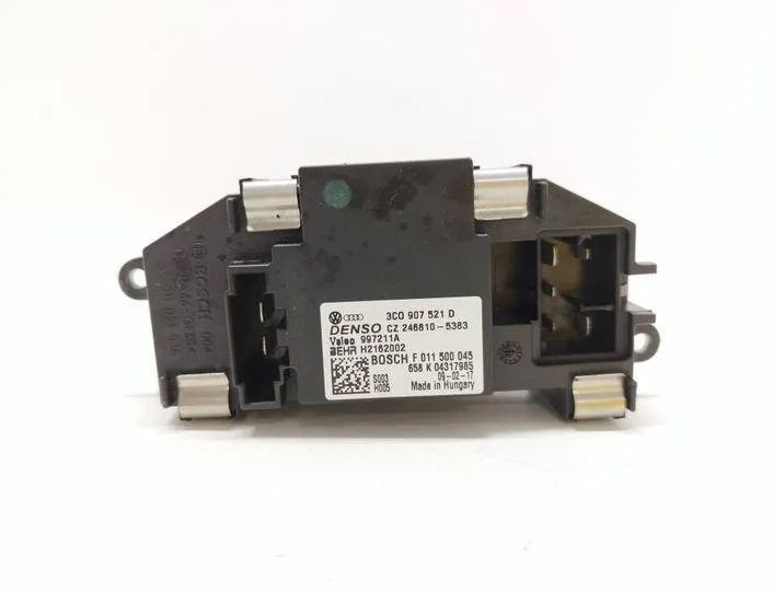 VOLKSWAGEN Golf Plus 2 generation (2009-2014) Salona mazā ventilatora relejs 3C0907521D,CZ2468105383,F011500045 22689442