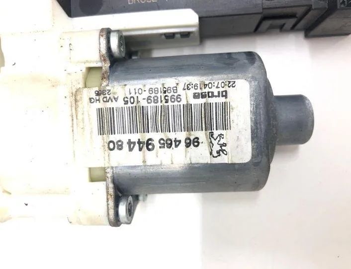 PEUGEOT 407 1 generation (2004-2010) Маторчик стеклоподъемника передней правой двери 9646594480 22711148