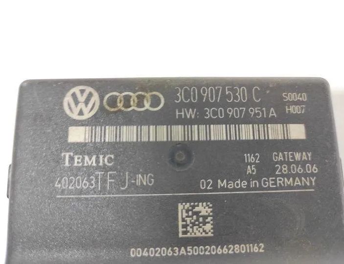 VOLKSWAGEN Passat Variant 1 generation (2010-2024) Vārtejas vadības bloks 3C0907530C,3C0907951A 22716341