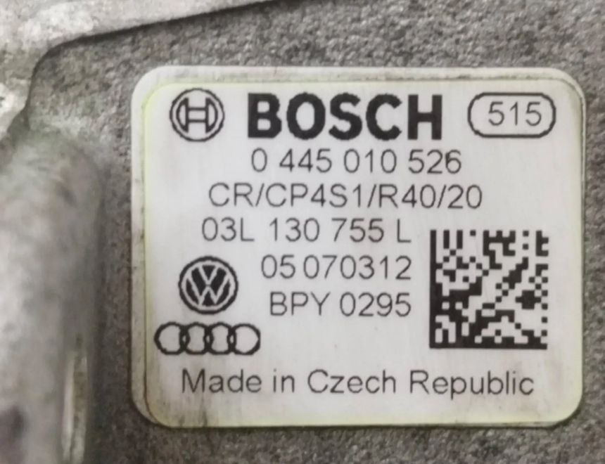 VOLKSWAGEN Passat B7 (2010-2015) Degvielas sūknis 03L130755L,0445010526,05070312 25717424