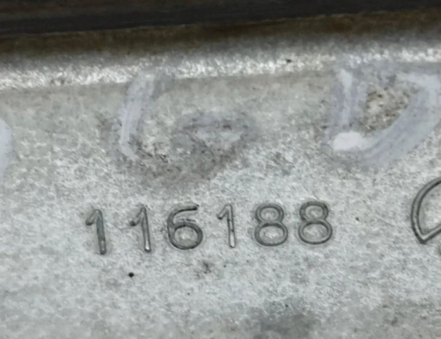 NISSAN Primera P12 (2001-2008) Rear Right Door Window Regulator 116188 27814105