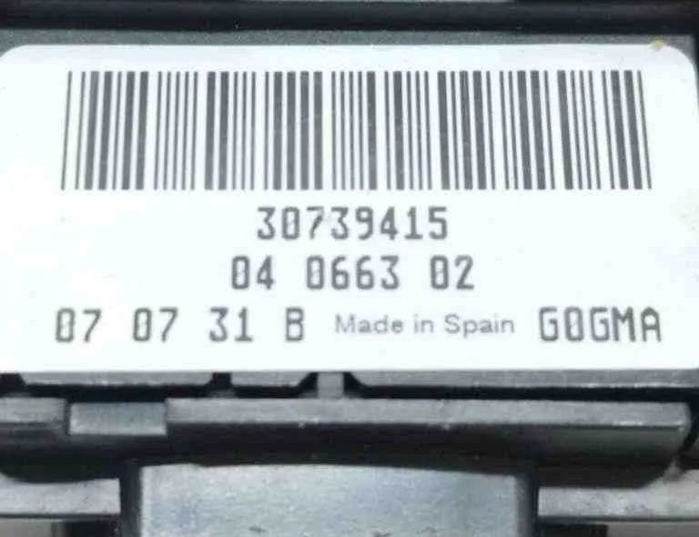 VOLVO S80 2 generation (2006-2020) Переключатель света 30739415 32416957