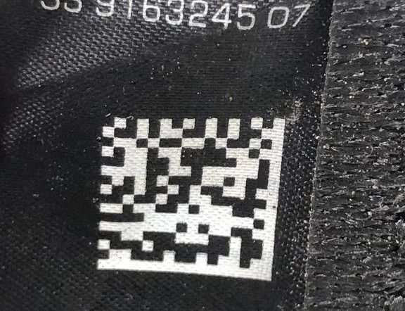 BMW 7 Series F01/F02 (2008-2015) Ремень безопасности задний левый 33017492B 32825485