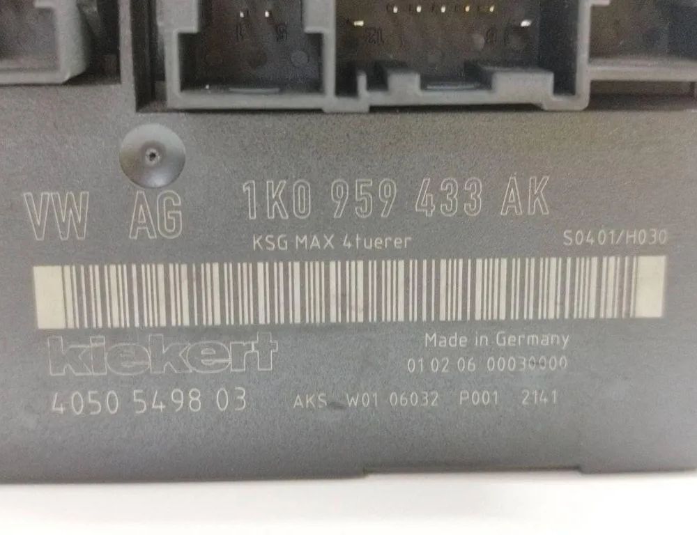 VOLKSWAGEN Golf 5 generation (2003-2009) Блок управления Комфорт 1K0959433AK 33052971