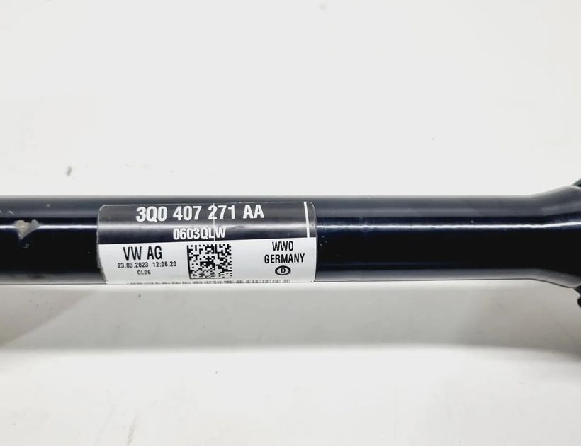 SKODA Karoq 1 generation (2017-2024) Priekšējā kreisā pusass 3Q0407271AA 30228007