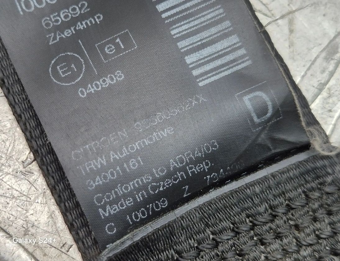 CITROËN C5 2 generation (2008-2017) Ремень безопасности передний правый 96560562XX,34001161,33060320A 26590106