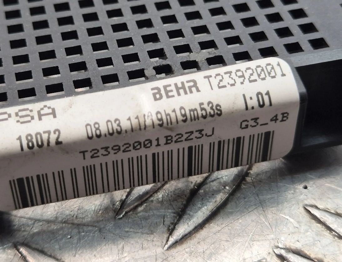 PEUGEOT 5008 1 generation (2009-2016) Электрический радиатор печки салона T2392001,S7477001 27435220