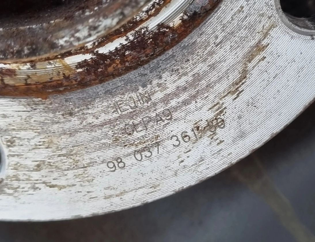 CITROËN C4 Spacetourer 1 generation (2018-2023) Aizmugurējā labā riteņa rumba 9803736180,037361 27533981