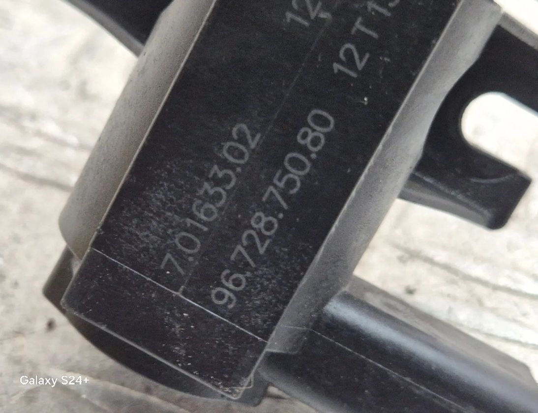 PEUGEOT 3008 1 generation (2010-2016) Solenoīda vārsts 9672875080,70163302 29529790