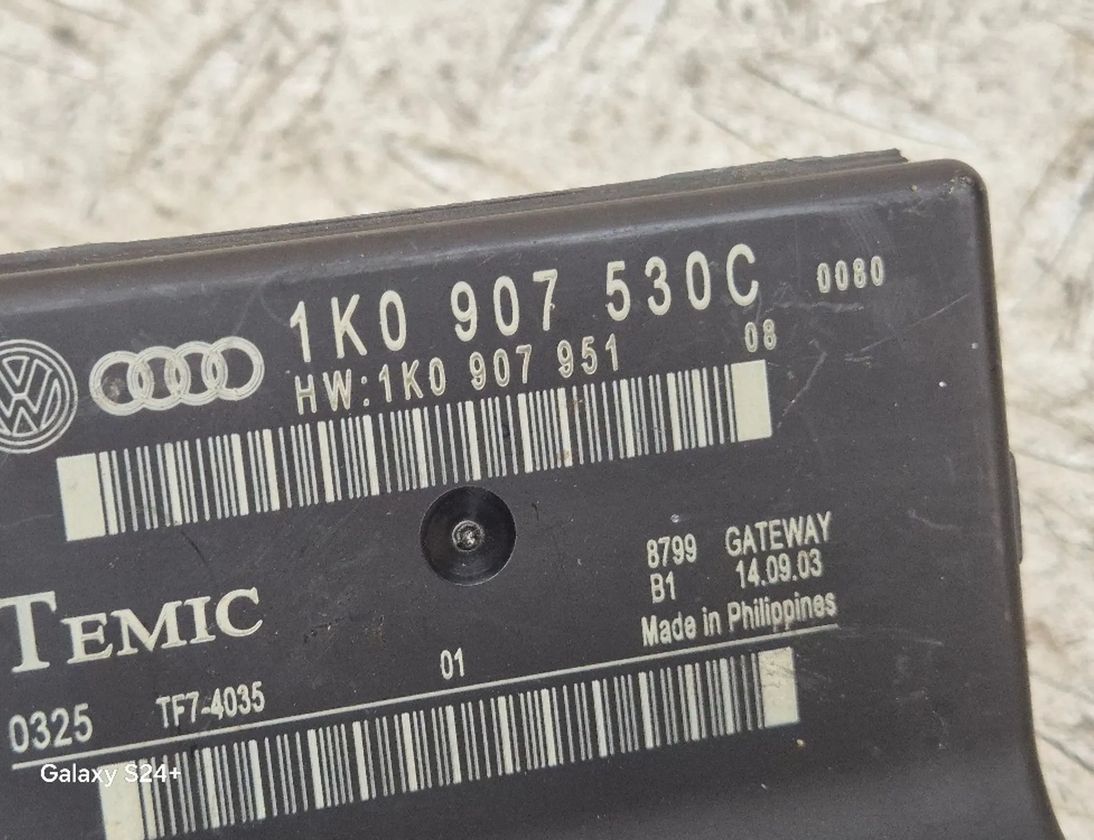 VOLKSWAGEN Touran 1 generation (2003-2015) Gateway блок 1K0907530C 30106095