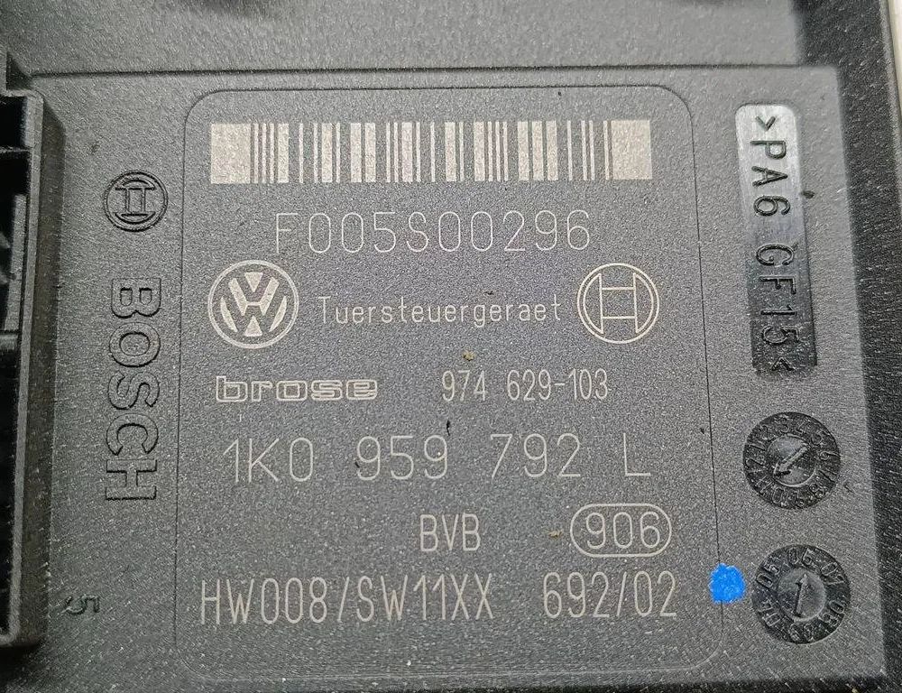 VOLKSWAGEN Passat B7 (2010-2015) Front Left Door Window Regulator Motor 974629103,1K0959792L 32001648