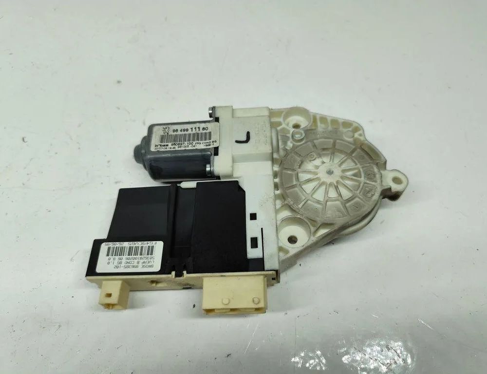 PEUGEOT 307 1 generation (2001-2008) Priekšējo kreiso durvju logu pacēlāja motorīts 981005041,9649911180 32002164