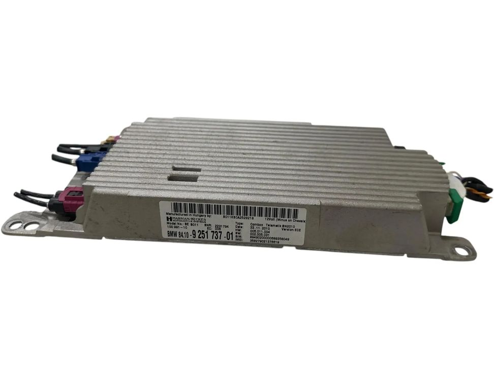 BMW 5 Series F10/F11 (2009-2017) Bluetooth vadības bloks B011880A2528218,2231794 29962390