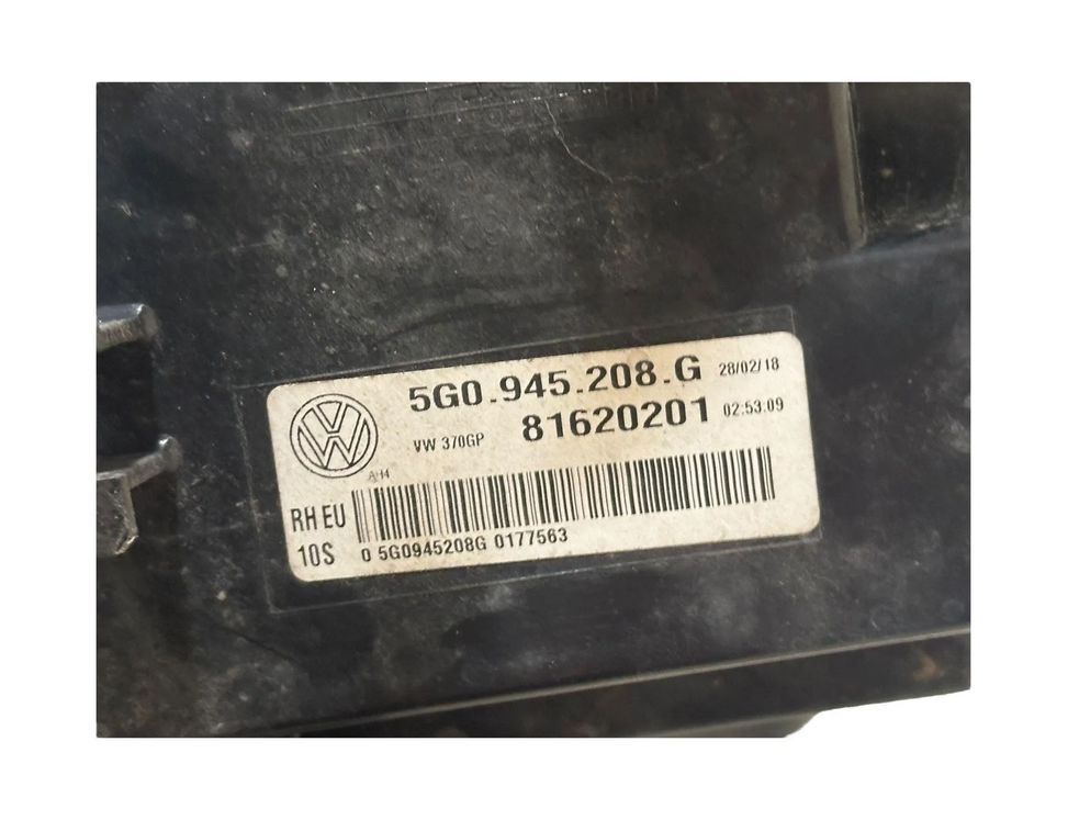 VOLKSWAGEN Golf 7 generation (2012-2024) Aizmugurējais labais lukturis 5G0945208G 29977300