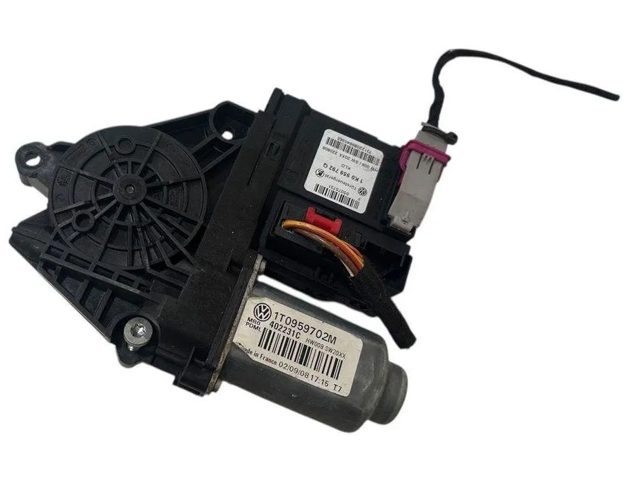 VOLKSWAGEN Touran 1 generation (2003-2015) Priekšējo kreiso durvju logu pacēlāja motorīts 1T0959702M,402231C 30442743