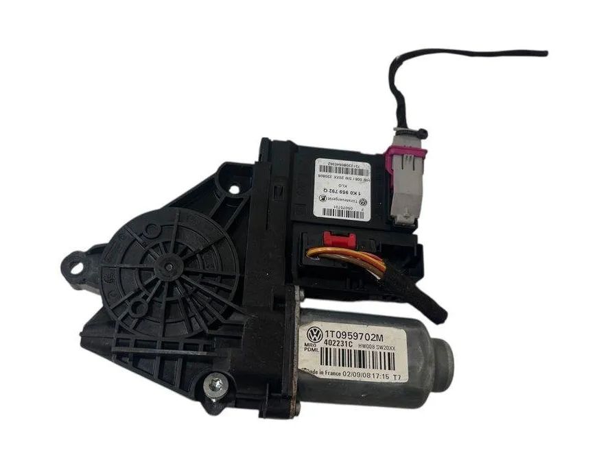 VOLKSWAGEN Touran 1 generation (2003-2015) Priekšējo kreiso durvju logu pacēlāja motorīts 1T0959702M,402231C 30442743