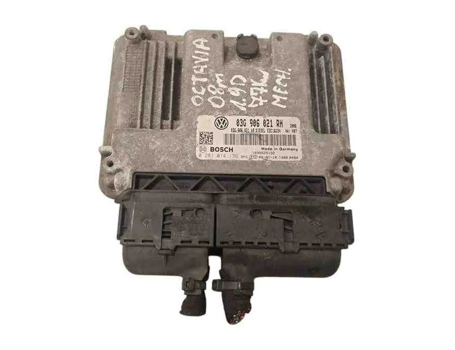 SKODA Octavia 1 generation (1996-2010) Блок управления двигателем 0281014136,03G906021AB,03G906021RH 32569472