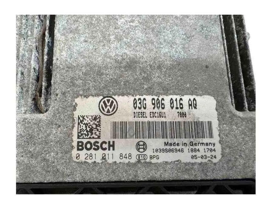 VOLKSWAGEN Golf 5 generation (2003-2009) Engine Control Unit ECU 03G906016AQ,1039S06946,0281011848 32590443