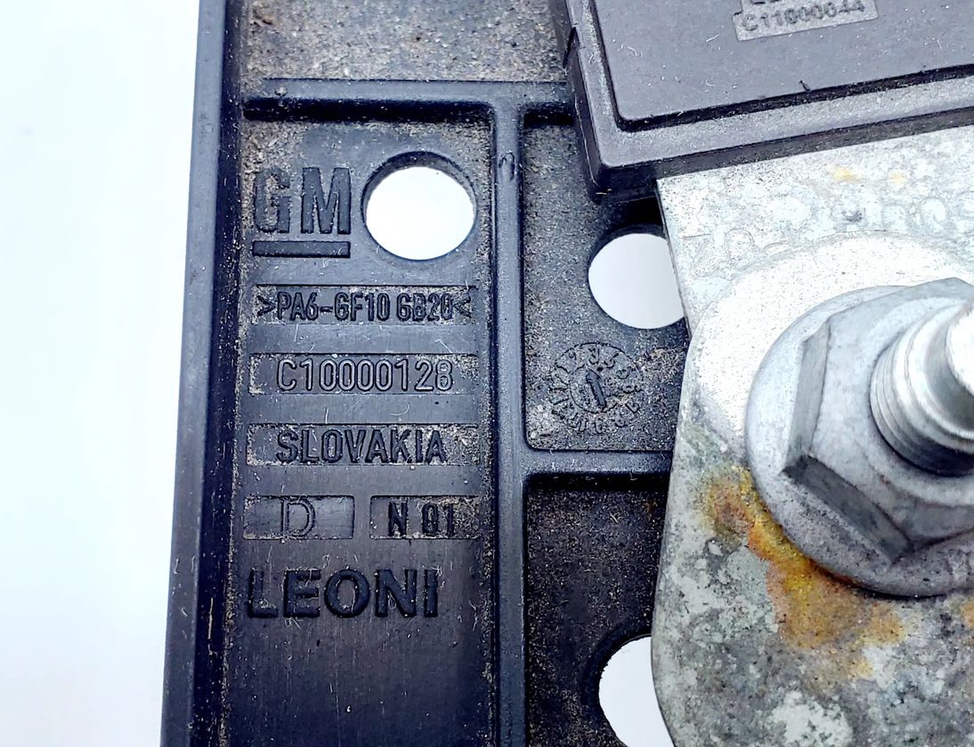 OPEL Zafira C (2012-2016) Battery Cable Ends 365927271,C10000128,13368492 15430438