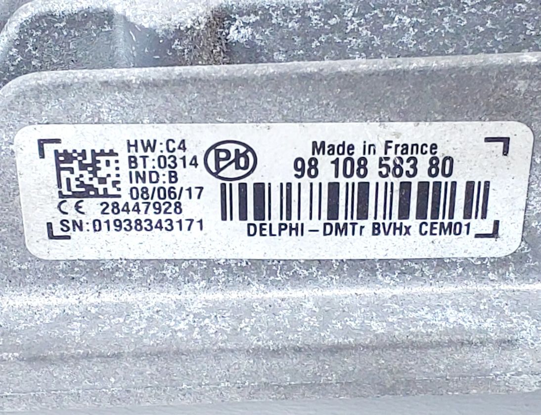 PEUGEOT 5008 2 generation (2017-2020) Citau veidu vadības bloki 9810858380 27283668