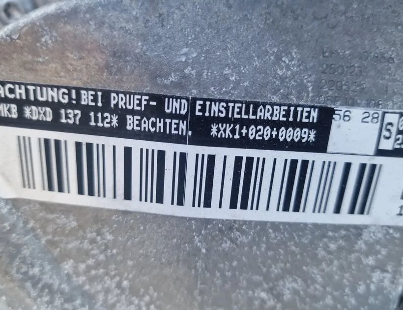 VOLKSWAGEN Tiguan 2 generation (2016-2024) Engine MKB 29055172