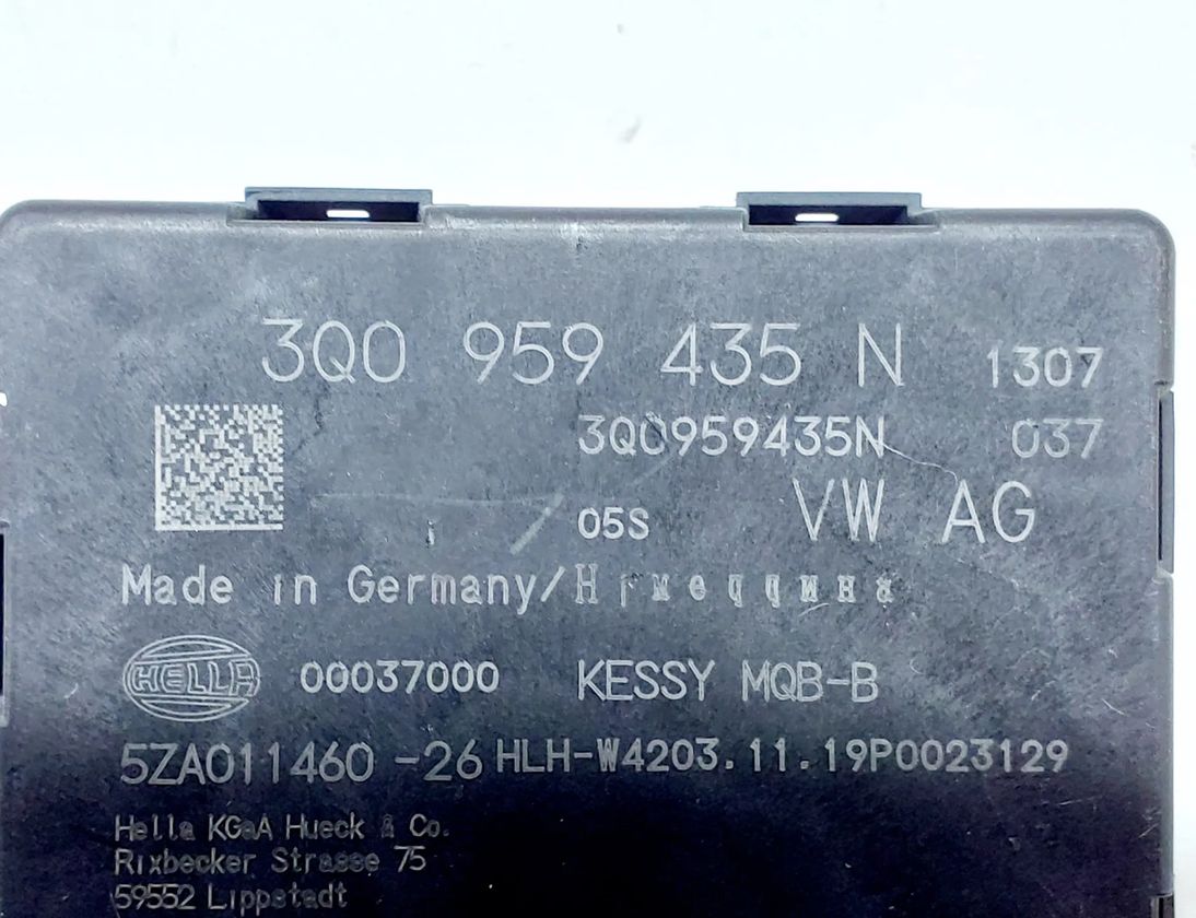 VOLKSWAGEN Passat B8 (2014-2023) Keyless Control Unit 3Q0959435N 33050916