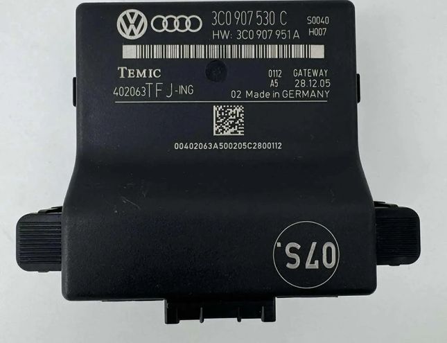 VOLKSWAGEN Passat B6 (2005-2010) Gateway Control Unit 3C0907530C 31975472