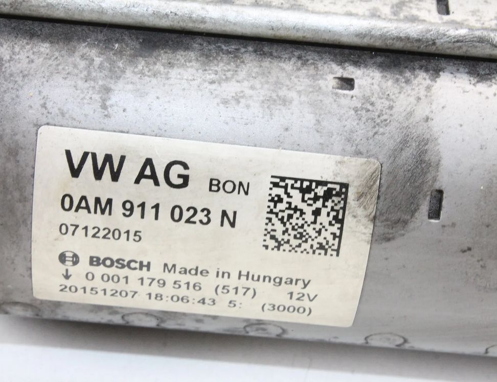 SEAT Leon 3 generation (2012-2020) Стартер 0AM911023N 13545874