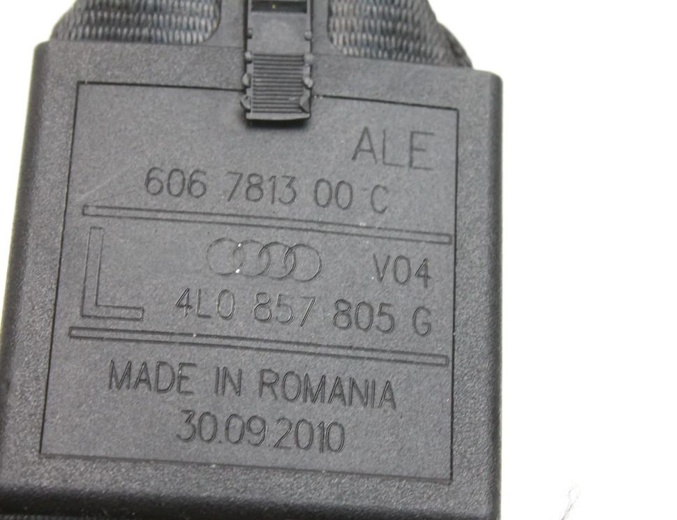 AUDI Q7 4L (2005-2015) Ремень безопасности задний левый 4L0857805G 16889669