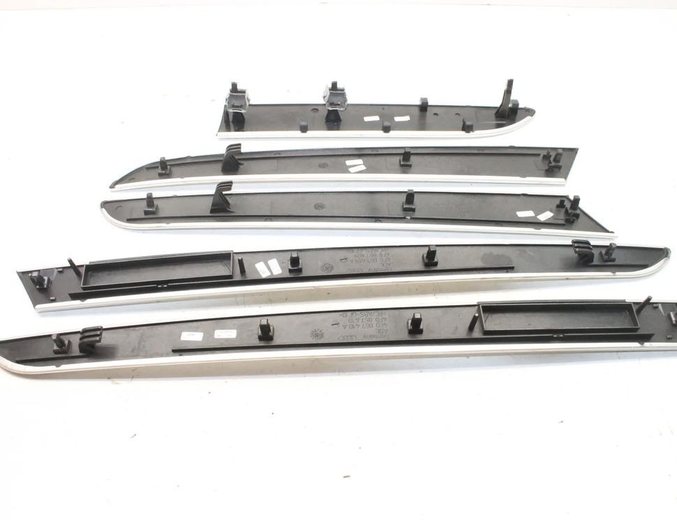 AUDI A6 C6/4F (2004-2011) Interior Trim Strips Kit 4F0867410A,4F0867409A,4F0867420,4F0867419,4F2853189 18334879
