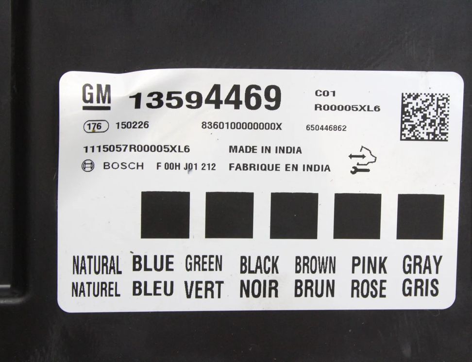 OPEL Mokka 1 generation (2012-2015) Комплект зажигания 55591599,395357783,55491600 20870752