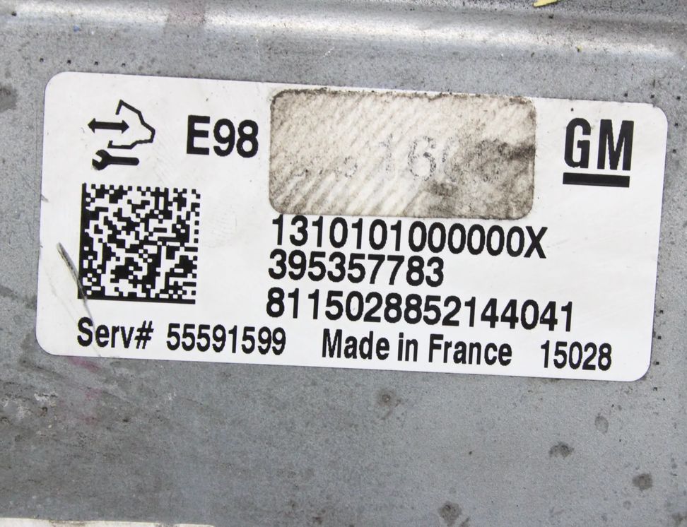 OPEL Mokka 1 generation (2012-2015) Комплект зажигания 55591599,395357783,55491600 20870752