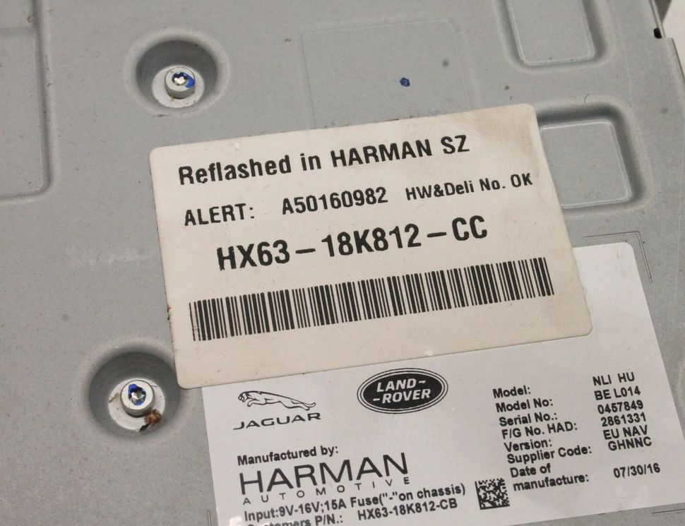 LAND ROVER Discovery Sport 1 generation (2014-2024) Блок управления навигацией HX63-18K812-CB 22028242
