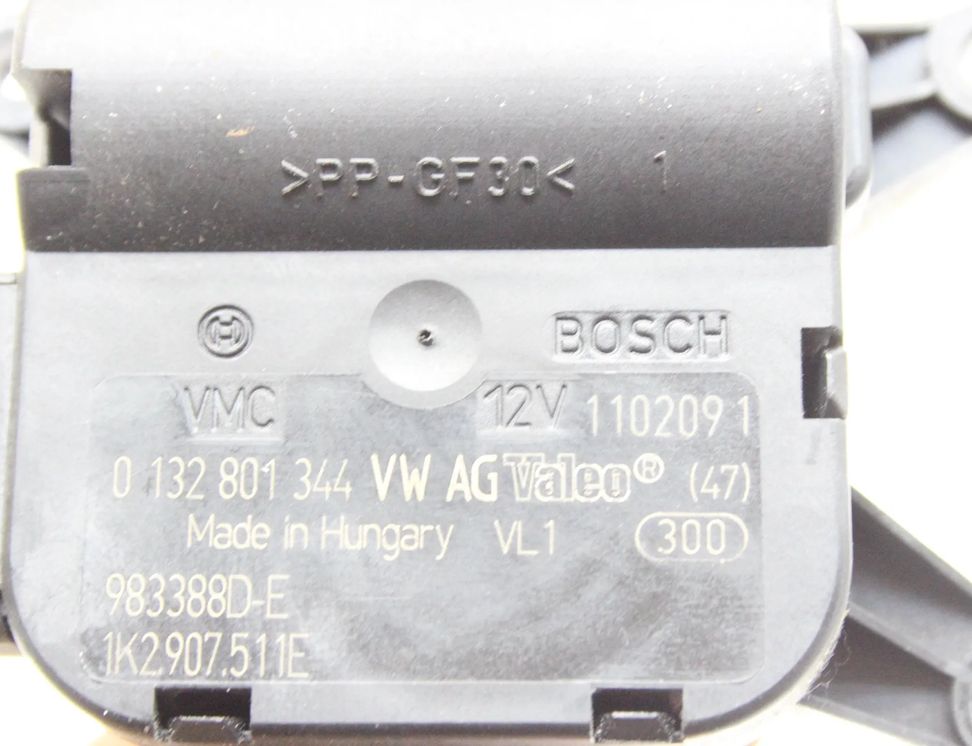 VOLKSWAGEN Scirocco 3 generation (2008-2020) Interior Heater Flap Motor Actuator 1K2907511E 25591270
