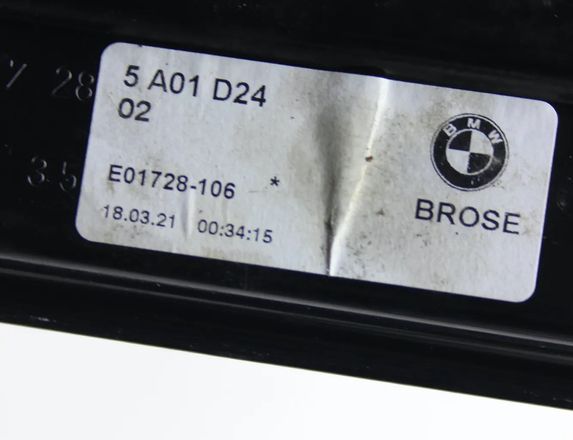 BMW 2 Series F44 (2019-2023) Front Right Door Window Regulator 5A01D24 27889846