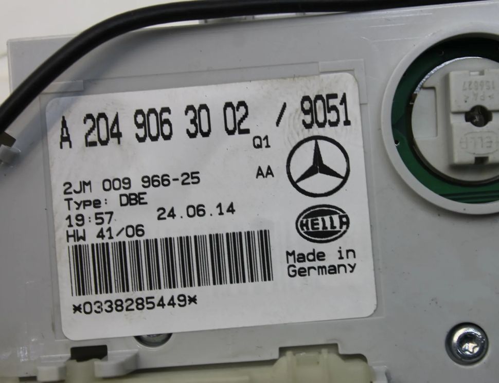 MERCEDES-BENZ E-Class W212/S212/C207/A207 (2009-2016) Salona apgaismojums A2049063002 29030464