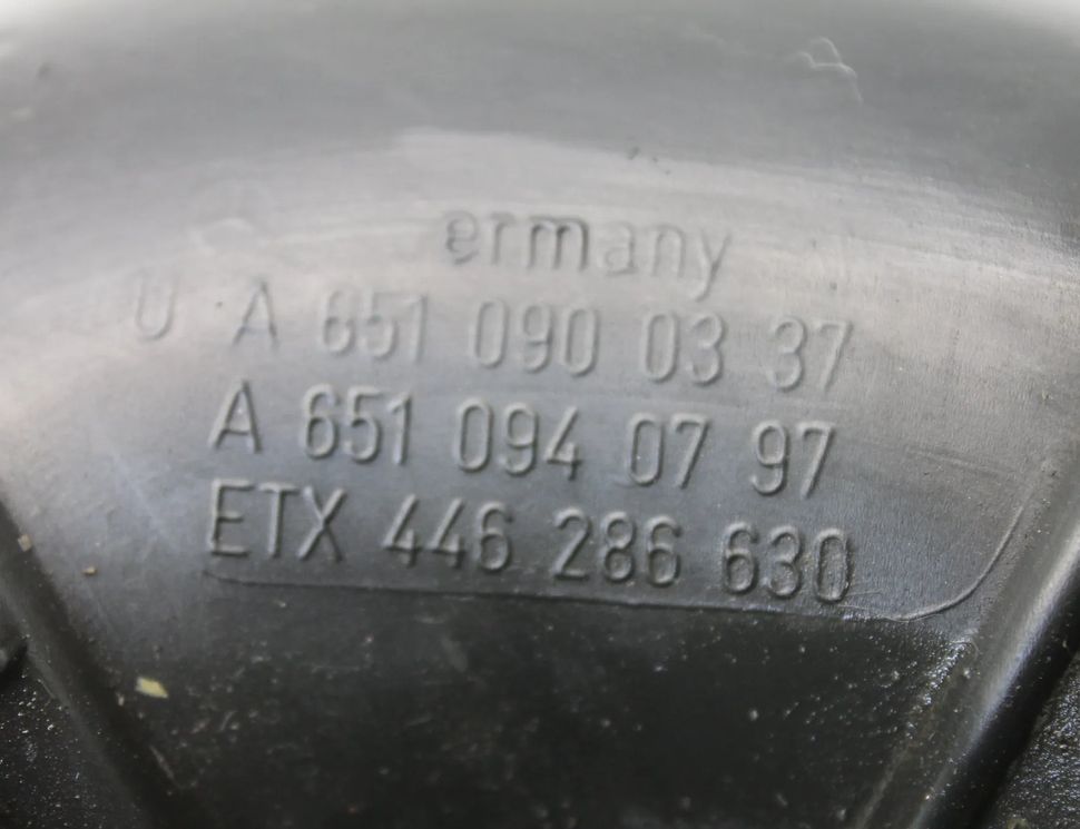 MERCEDES-BENZ E-Class W212/S212/C207/A207 (2009-2016) Gaisa ieplūdes caurule A6510900337 29030471