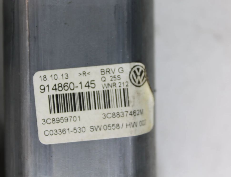 VOLKSWAGEN Passat CC 1 generation (2008-2017) Priekšējo labo durvju logu pacēlājs 3C8959701 29836783