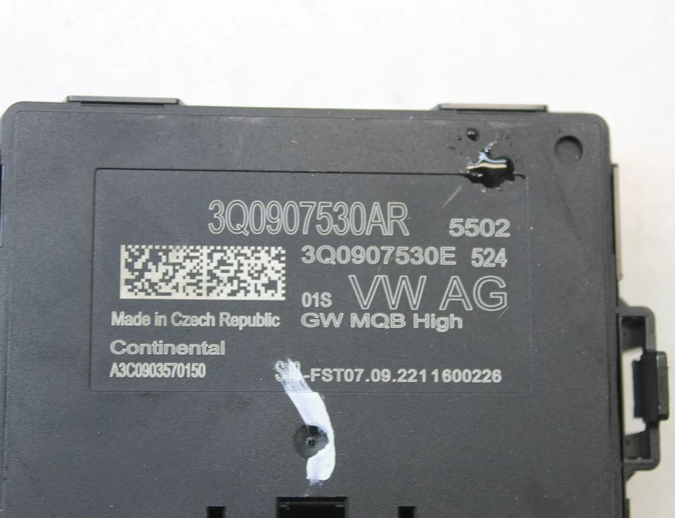 VOLKSWAGEN T-Roc 1 generation (2017-2024) Vārtejas vadības bloks 3Q0907530AR 30312891